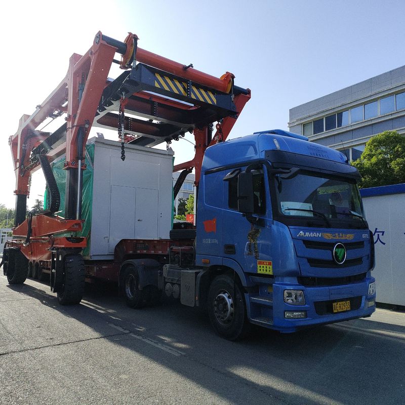 SPEOの移動式またがるキャリア クレーン持ち上がる特大負荷のための35トン